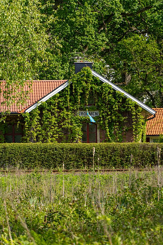 Gammalt övergivet hus