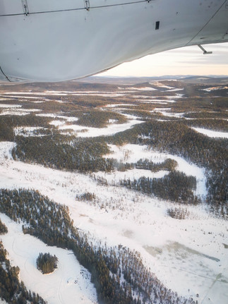 Vy från flygplan