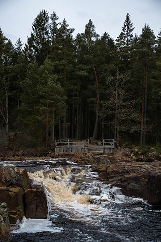 Kvarnfallet och utdiktsplatå