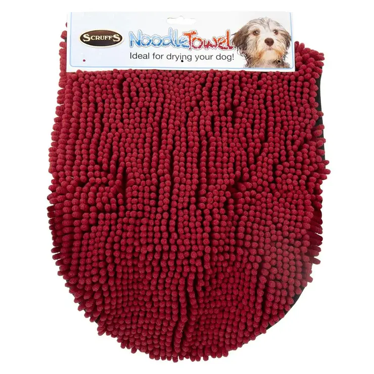 Noodle Drying Towel - Burgundy