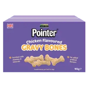 Pointer Chicken Gravy Bones - 10kg