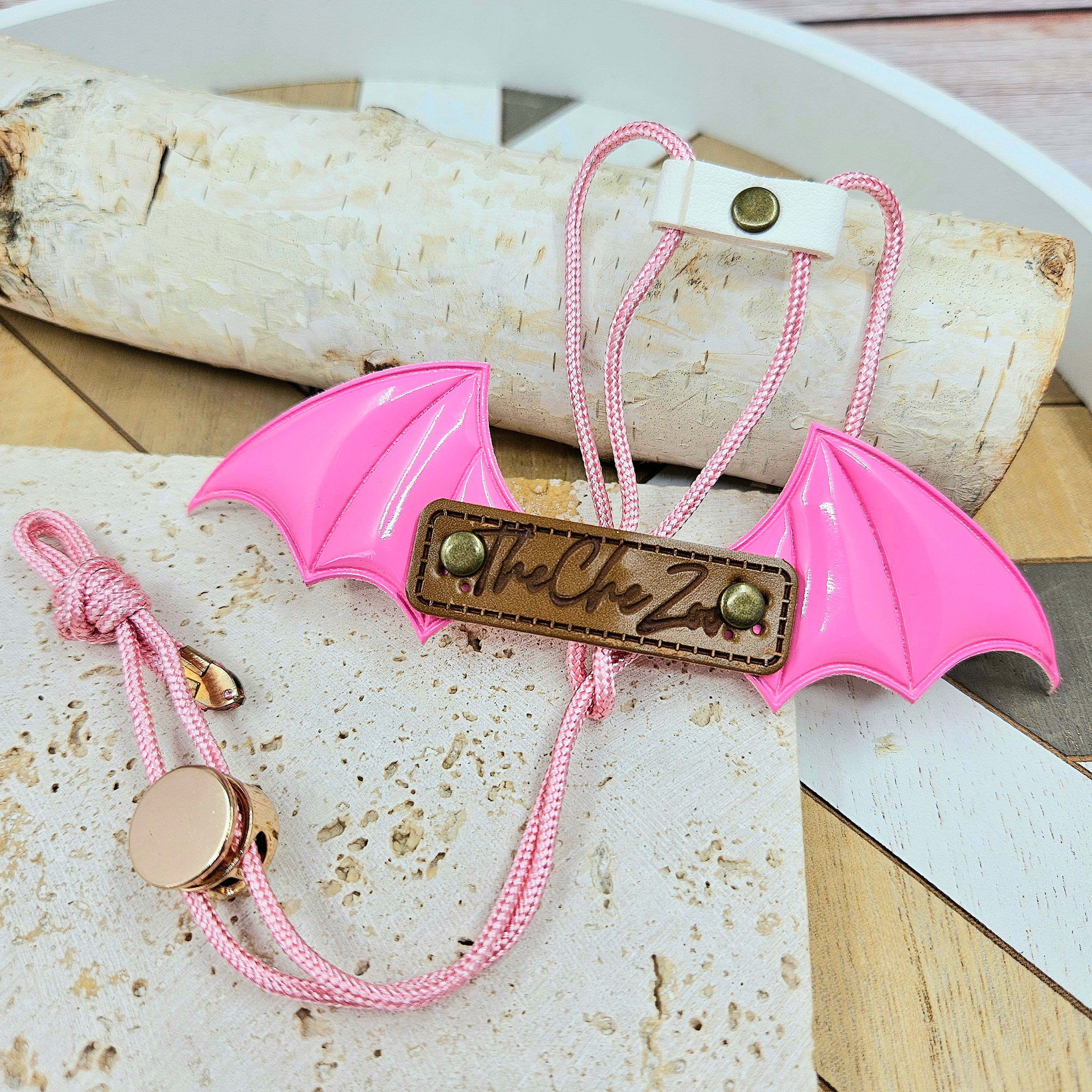 H038 - Harnesses for small pets - WINGS Collection - Pink