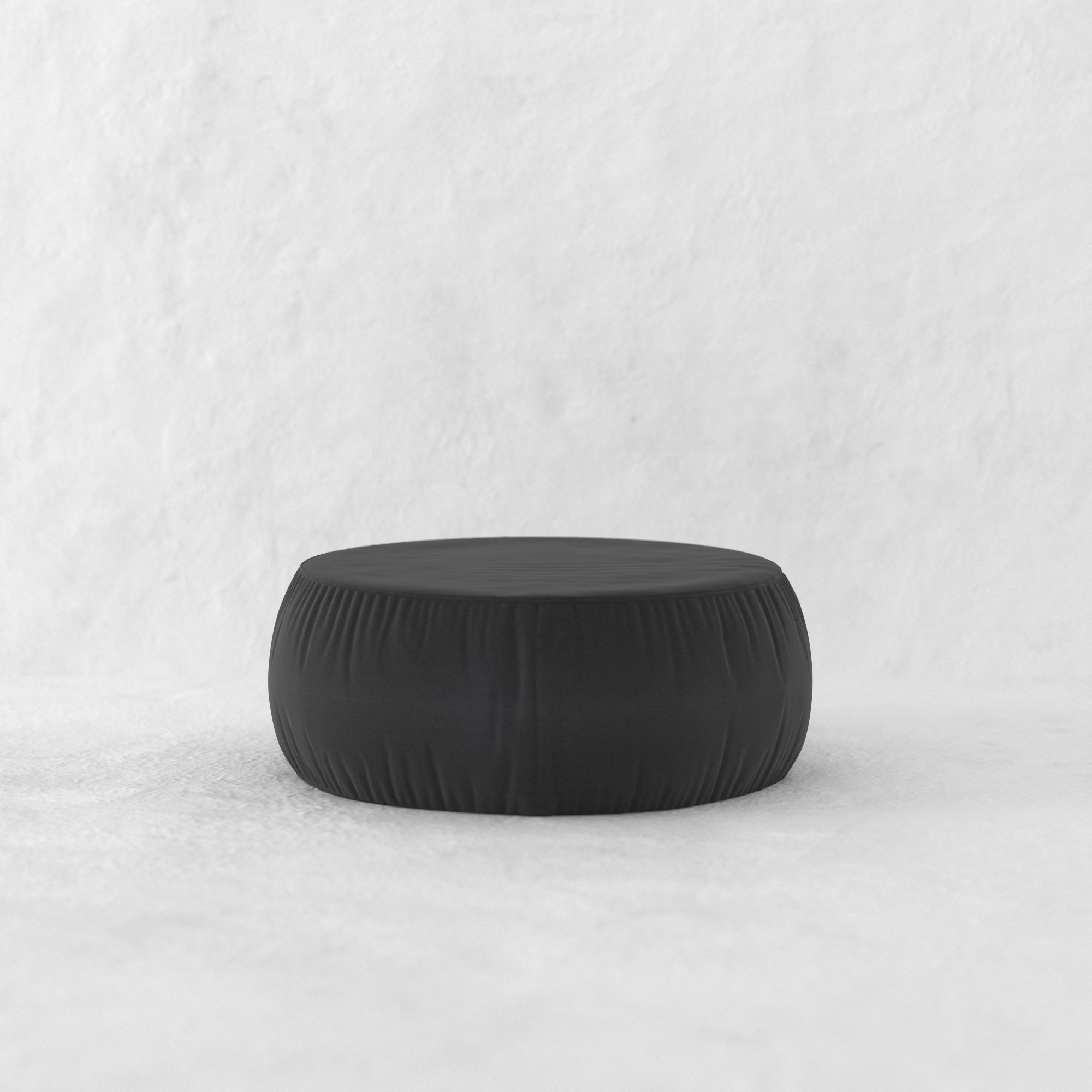 Pouff Redondo - Negro
