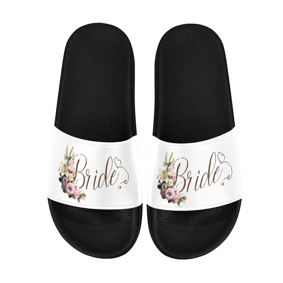 Bride Slides Women's Slide Sandals (Model 057)