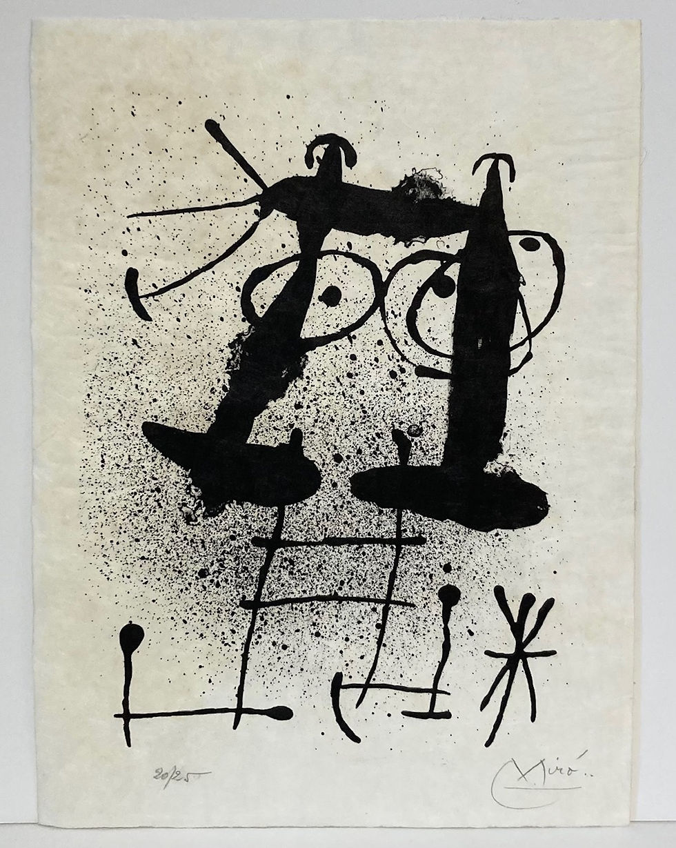 Joan Miro (1893-1983). Haï-Ku. 1967. Lithographie signée.