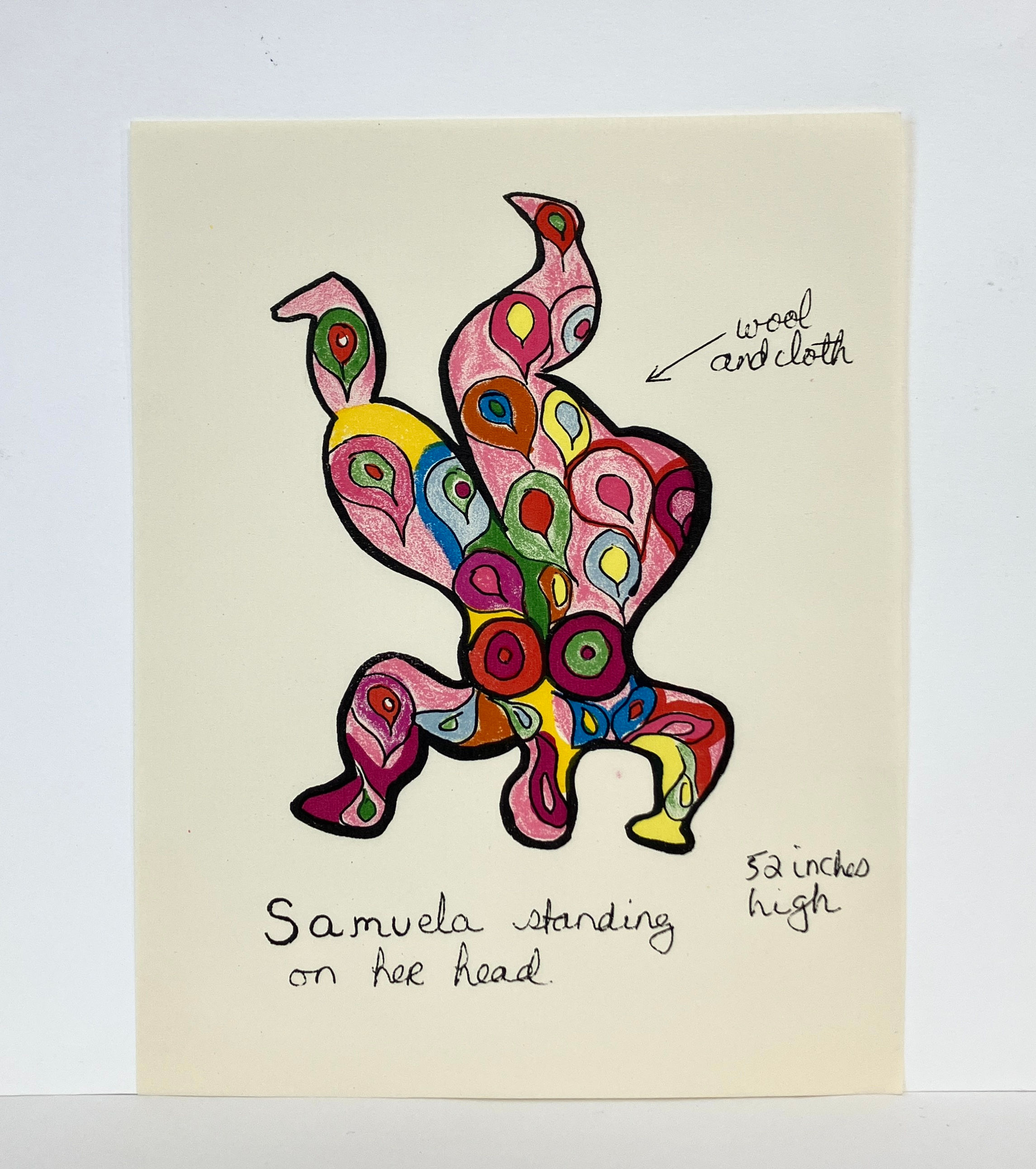 Niki de Saint-Phalle (1930-2002). Samuela. Lithographie. 1966