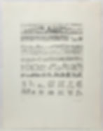Henri Michaux (1899-1984). Sans titre, 1966. Verni mou.