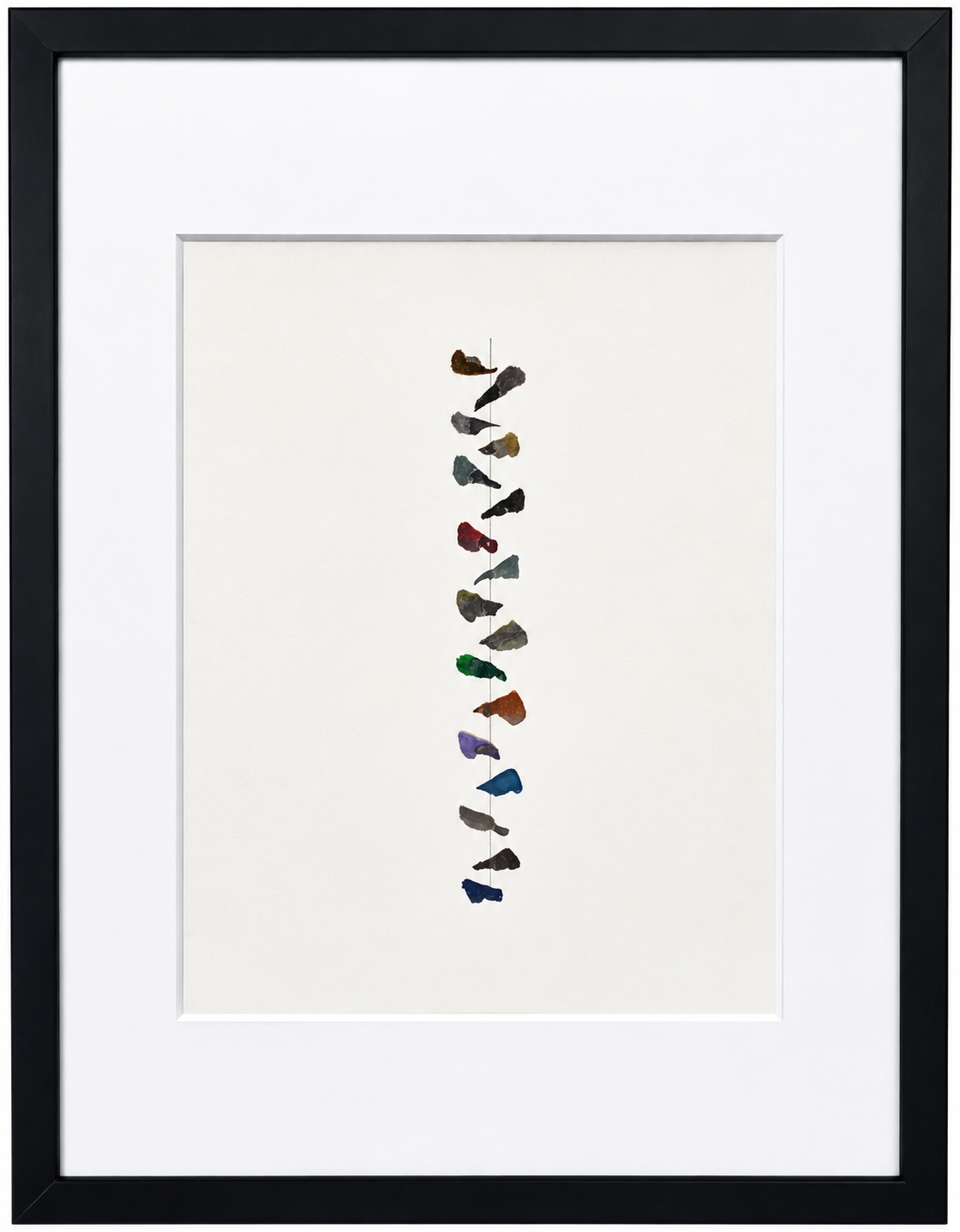 Richard Tuttle (né en 1941). Gouache for Y.Lambert, 1973