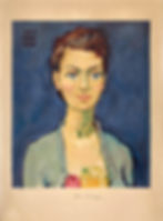 Kees van Dongen(1877-1968). Hommage à Marie-Claire - Circa 1950. Lithographie.
