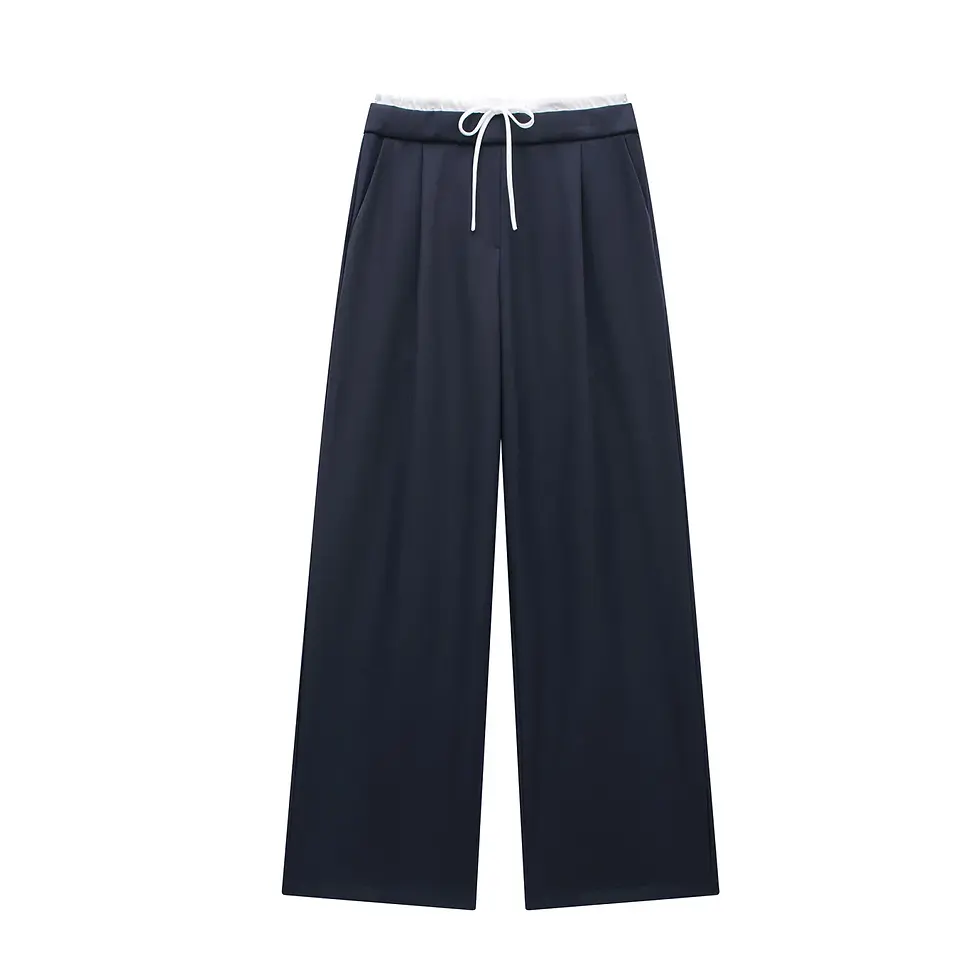 Thumbnail: Bluey Wide Leg Trousers for Autumn