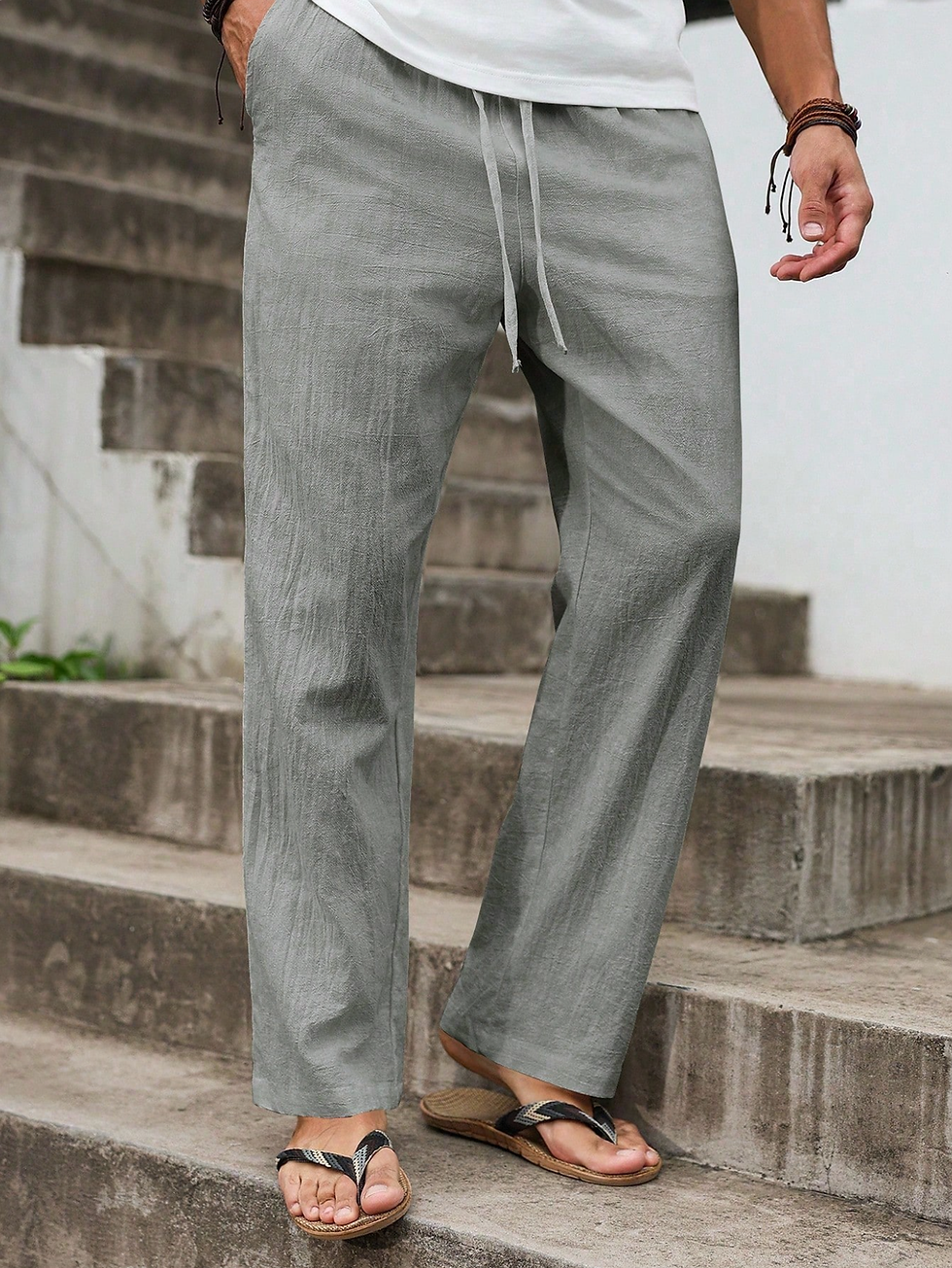 Thumbnail: Linen Pantalon Premium