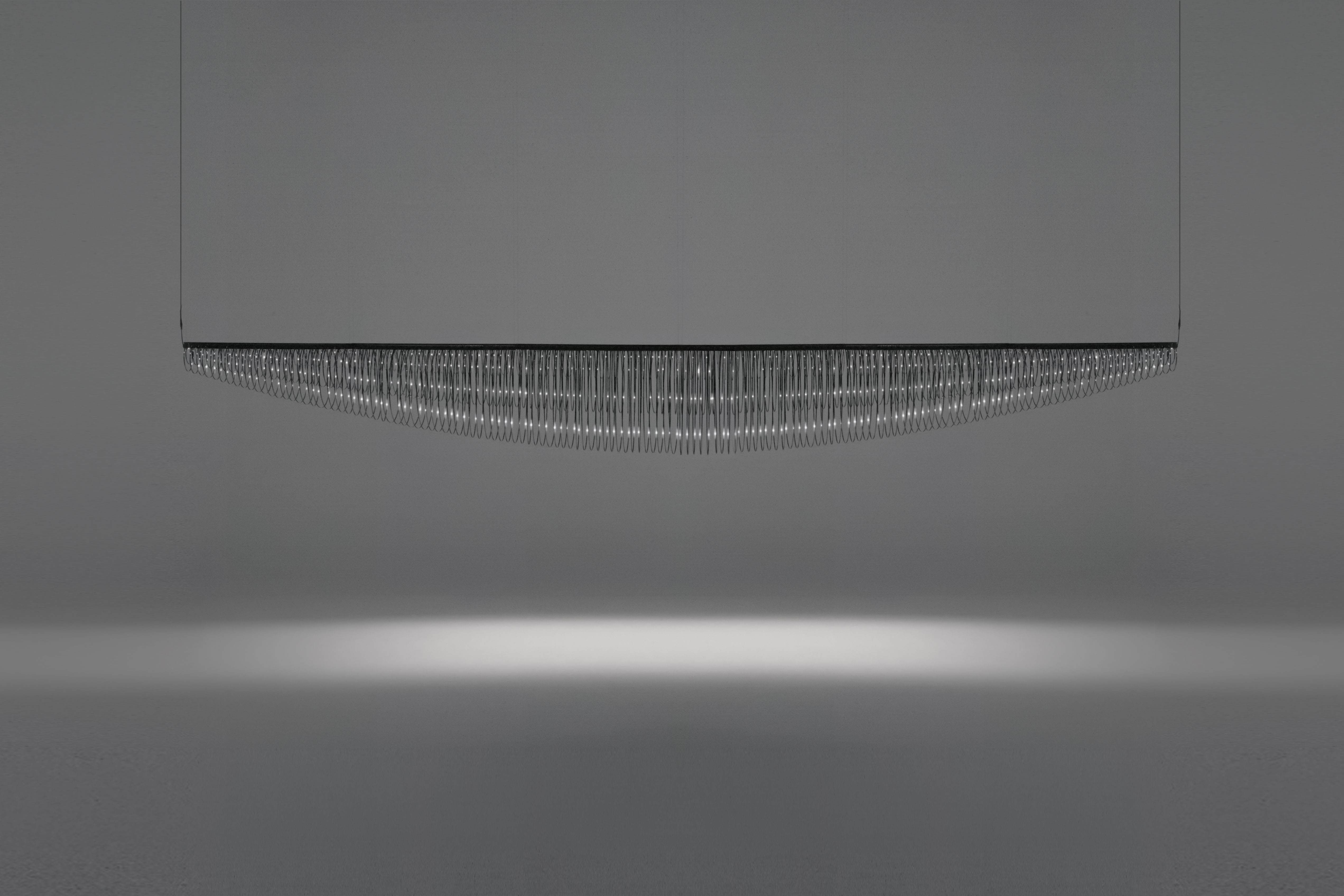 Atsushi Shindo LIMINAL light installation at Salone Satellite 2024