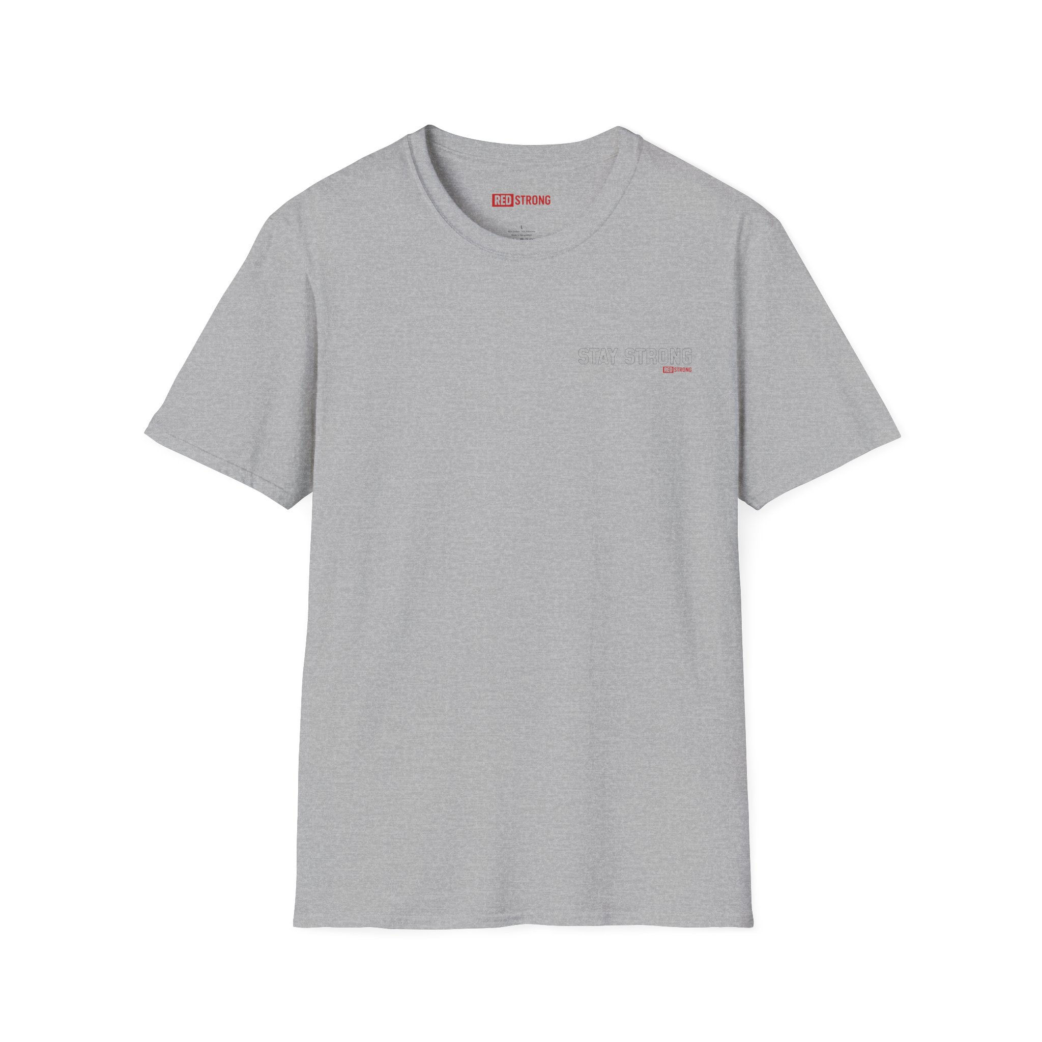 Stay Strong T-shirt - Light Grey