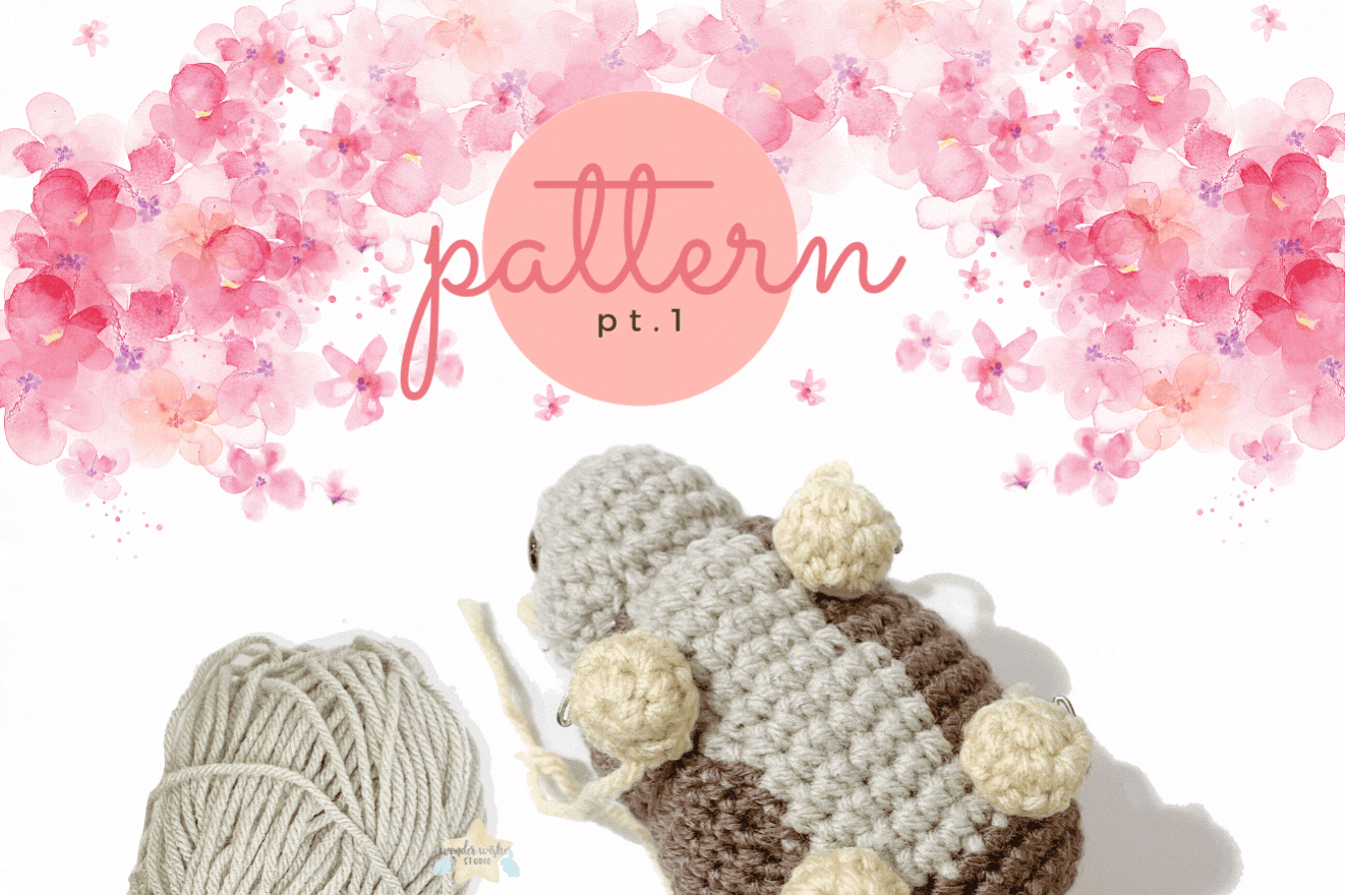 Chubby Mushroom Crochet Pattern (Pt 2/2)