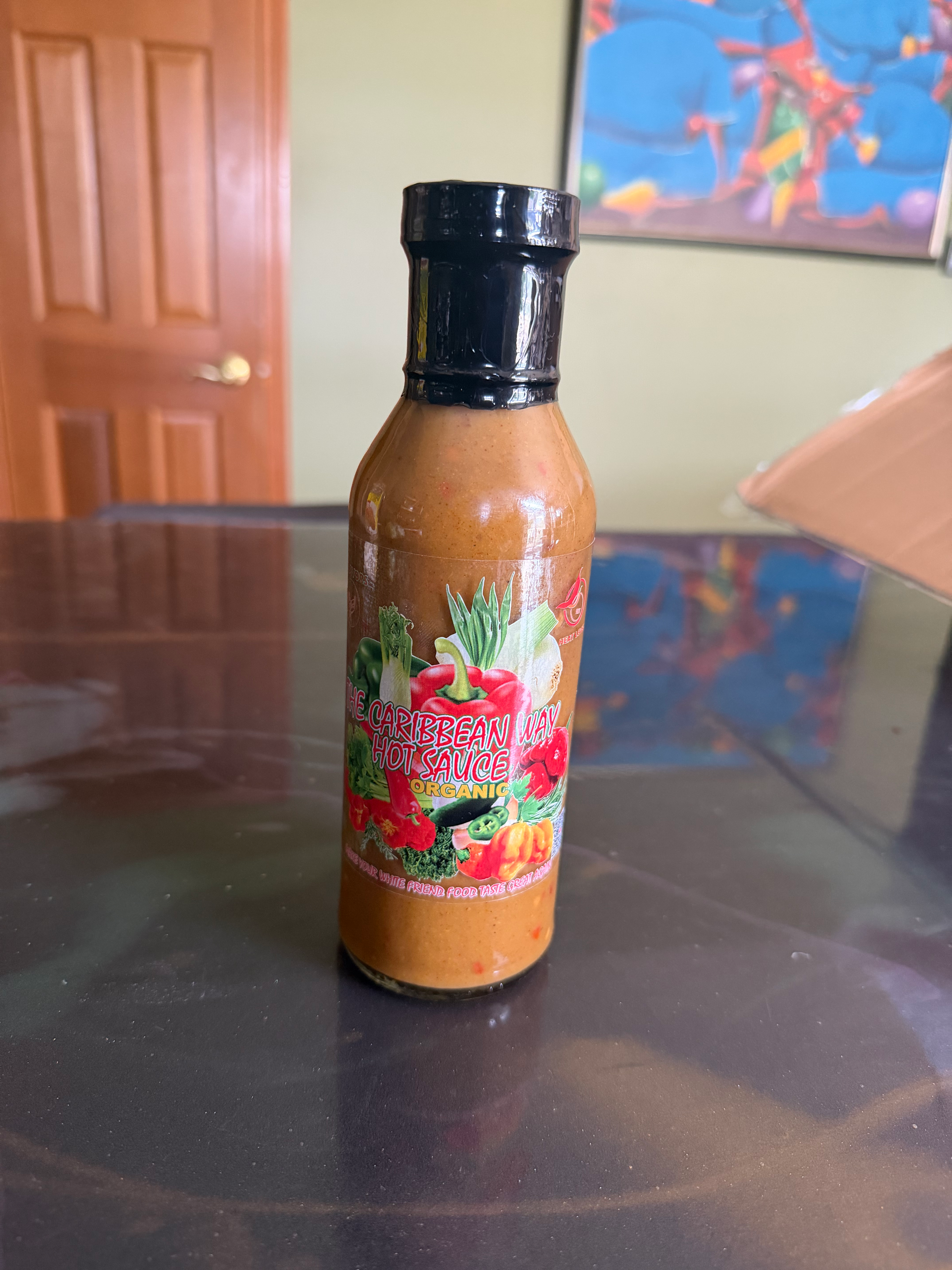 The Caribbean Way Organic Hot Sauce Case of 12-Pack