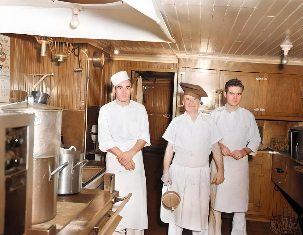 Crew of the Str. T.W. Robinson, 1949
