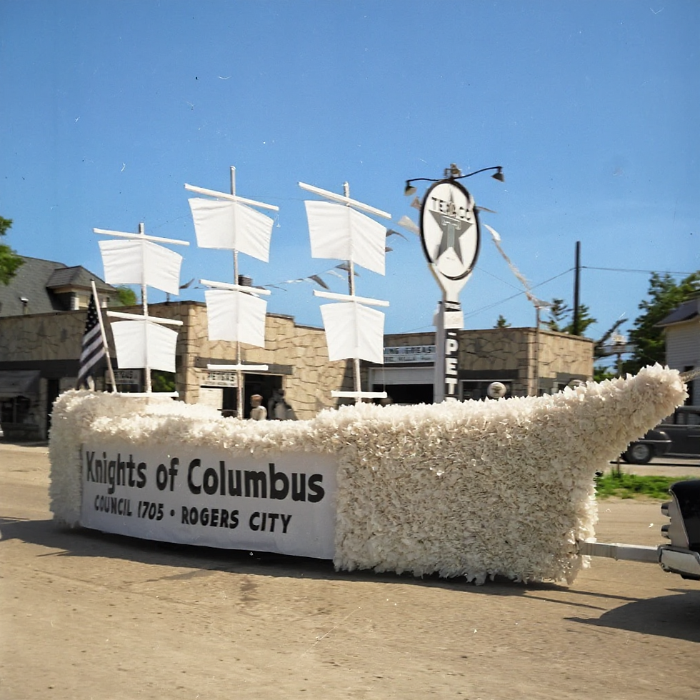 Independence Day Parade, 1955