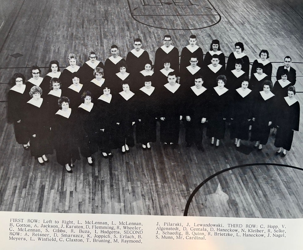 Choir, 1960-61