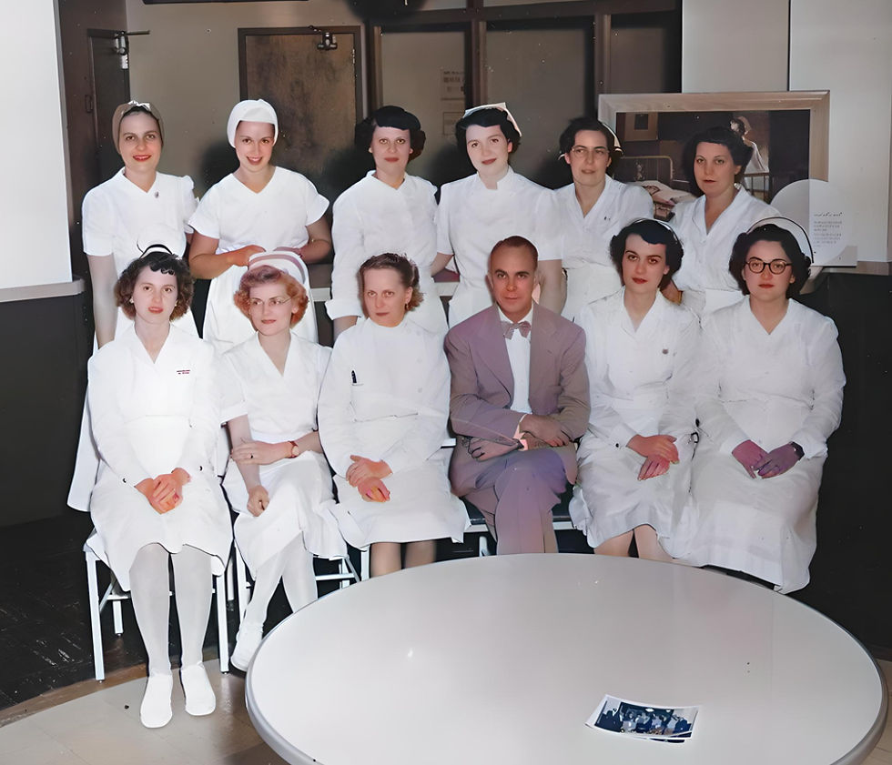 Rogers City Hospital Nursing Staff, 1950