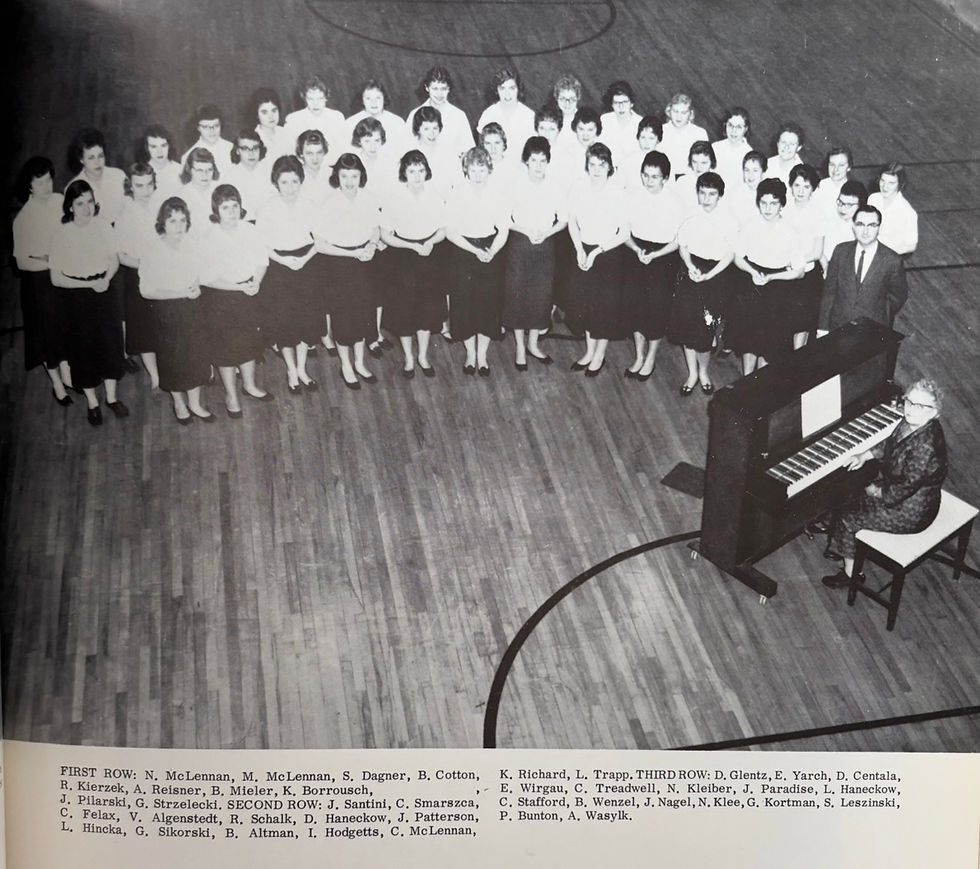 Girls' Glee Club, 1959-60