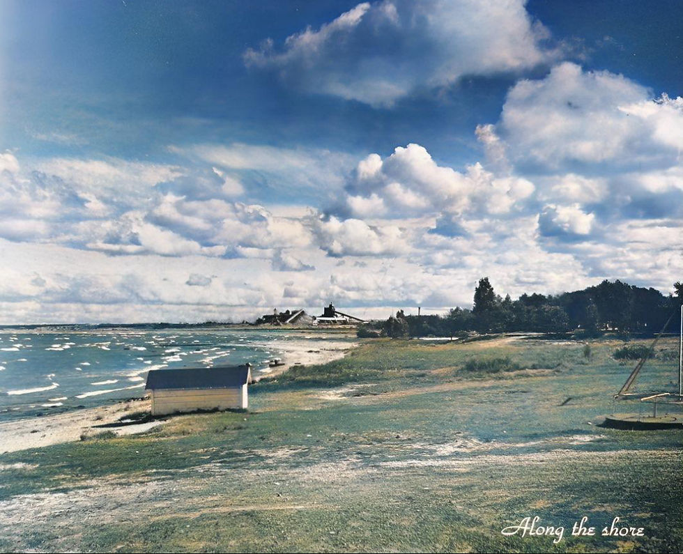 Rogers City Bathing Beach, Summer 1950