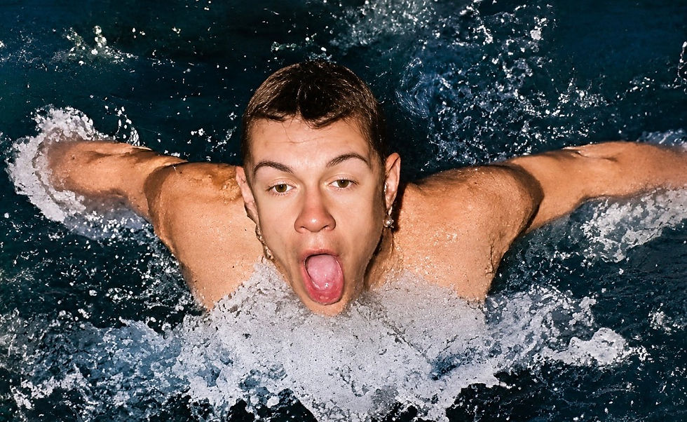 Dave Gillanders set a state record and won the state championship in swimming at Dondero High School in Royal Oak. He would go on to win a national championship at the University of Michigan in 1959.