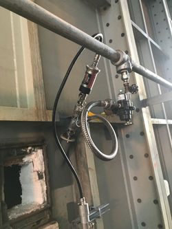 Alignment of flame scanners