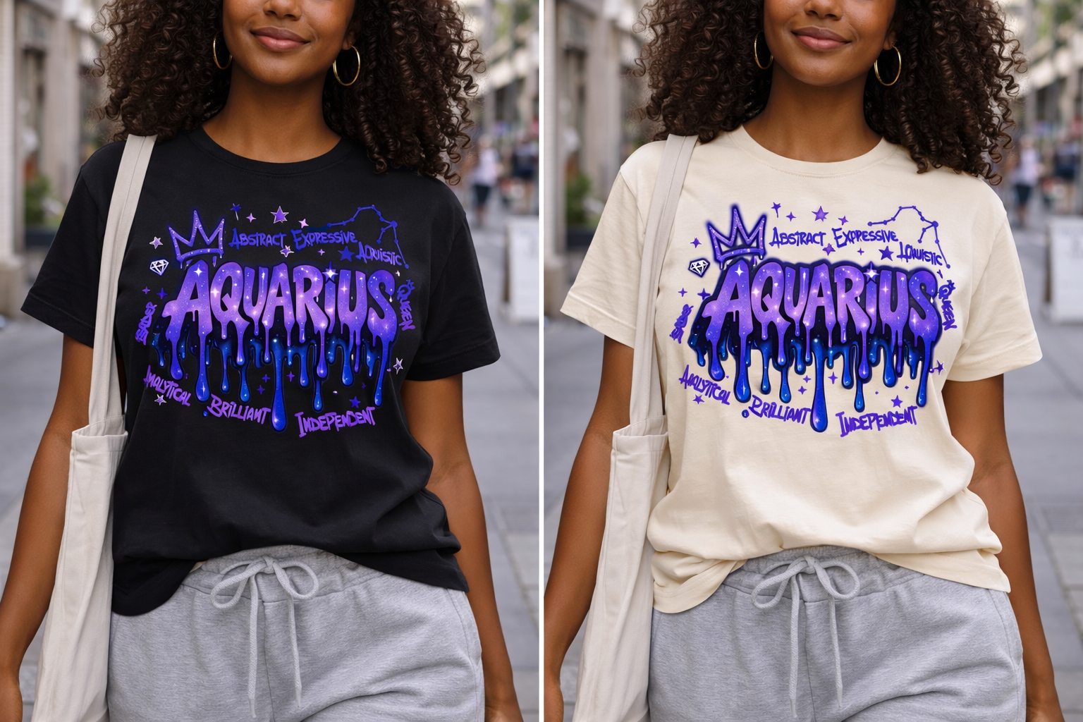 ✨ Zodiac Energy Graphic Tees