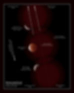 Close up diagram that describes the Moon's movement through the Earth's shadow in more detail.