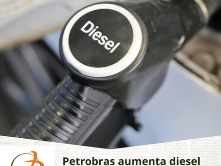 Petrobras aumenta diesel em R$ 1, mas reajuste será neutralizado por subsídio do governo