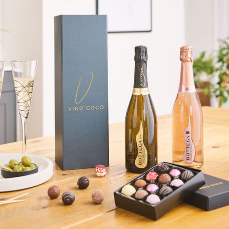 Vino Coco Prosecco & Truffles Gift Sets
