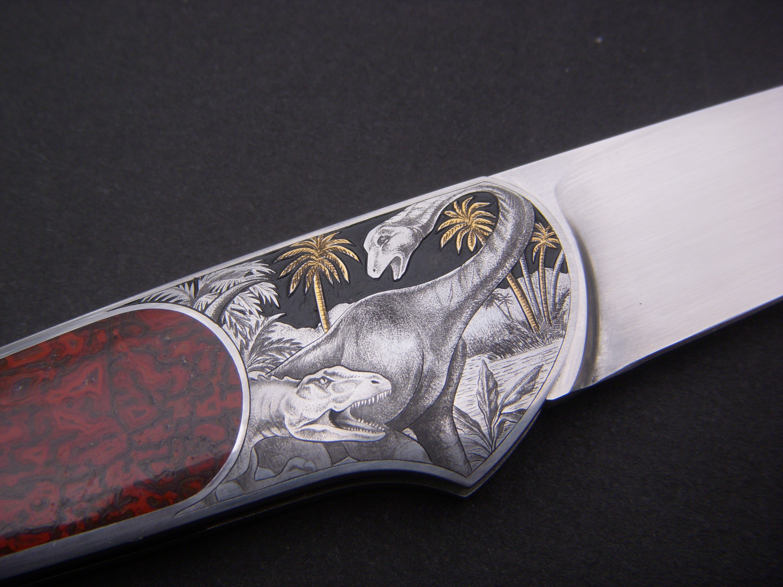 Lisa Tomlin Engraving Custom Knife Engraving