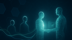 Transformación del paradigma empresarial a través de agentes de IA colaborativos