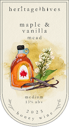Maple & Vanilla Mead Wine