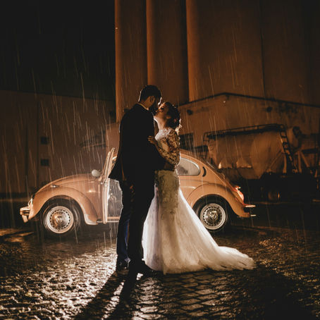 Дъждовно време на сватбата Ви