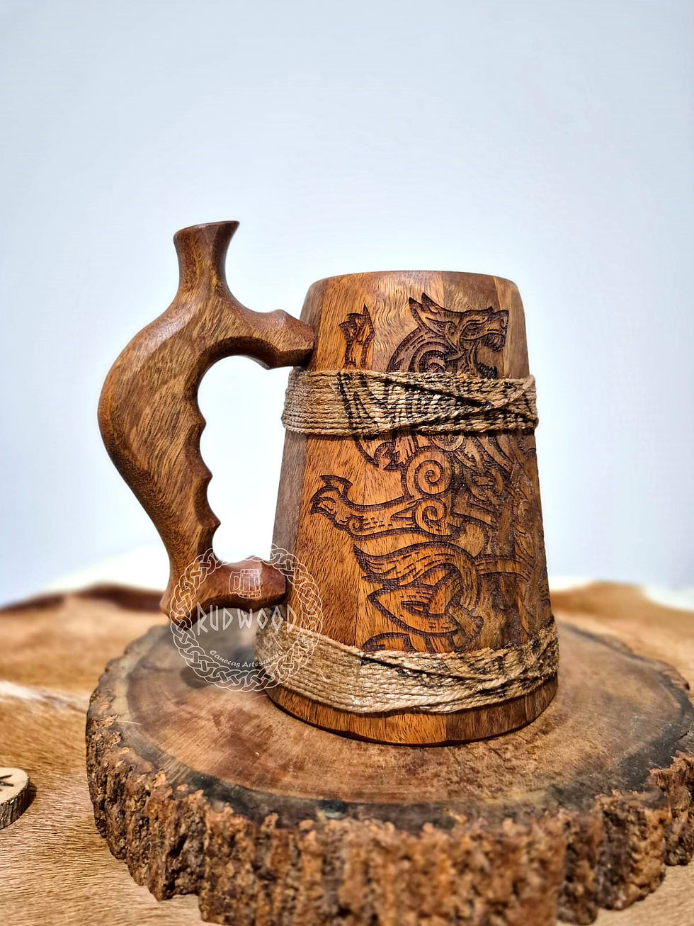 Miniatura: Caneca Imbuia 500 ml com rami - Fenrir