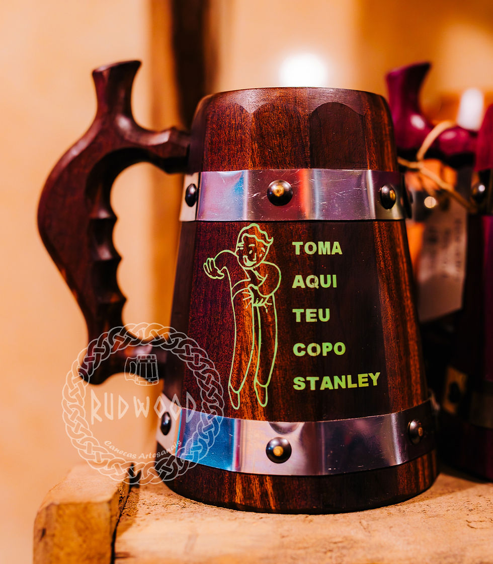 Miniatura: Caneca em Imbuia 500 ml - Toma aqui teu copo Stanley