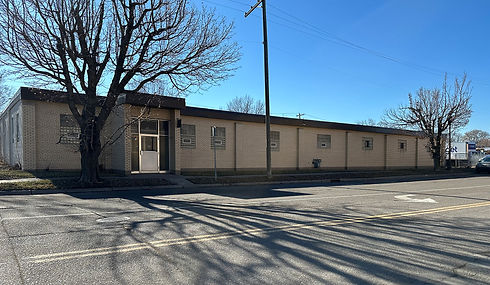 Exterior view of industrial office and warehouse
