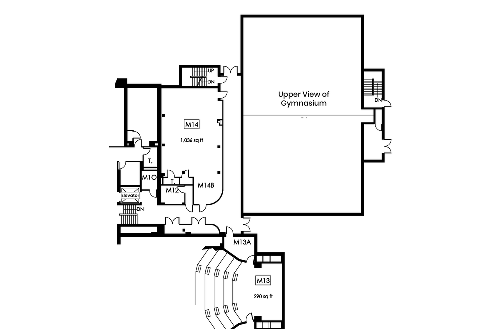 Tuttle Floor Plan 2018 Floor Mezz CEG Public Sector Commercial Real Estate Minneapolis Schools