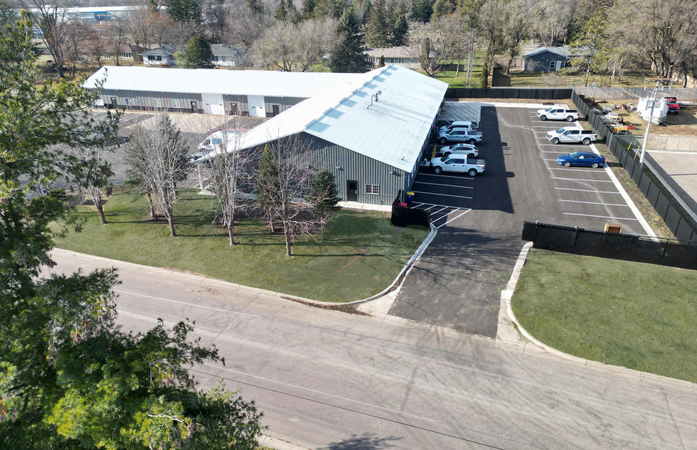 Faribault renovated building with fresh paint and new roof