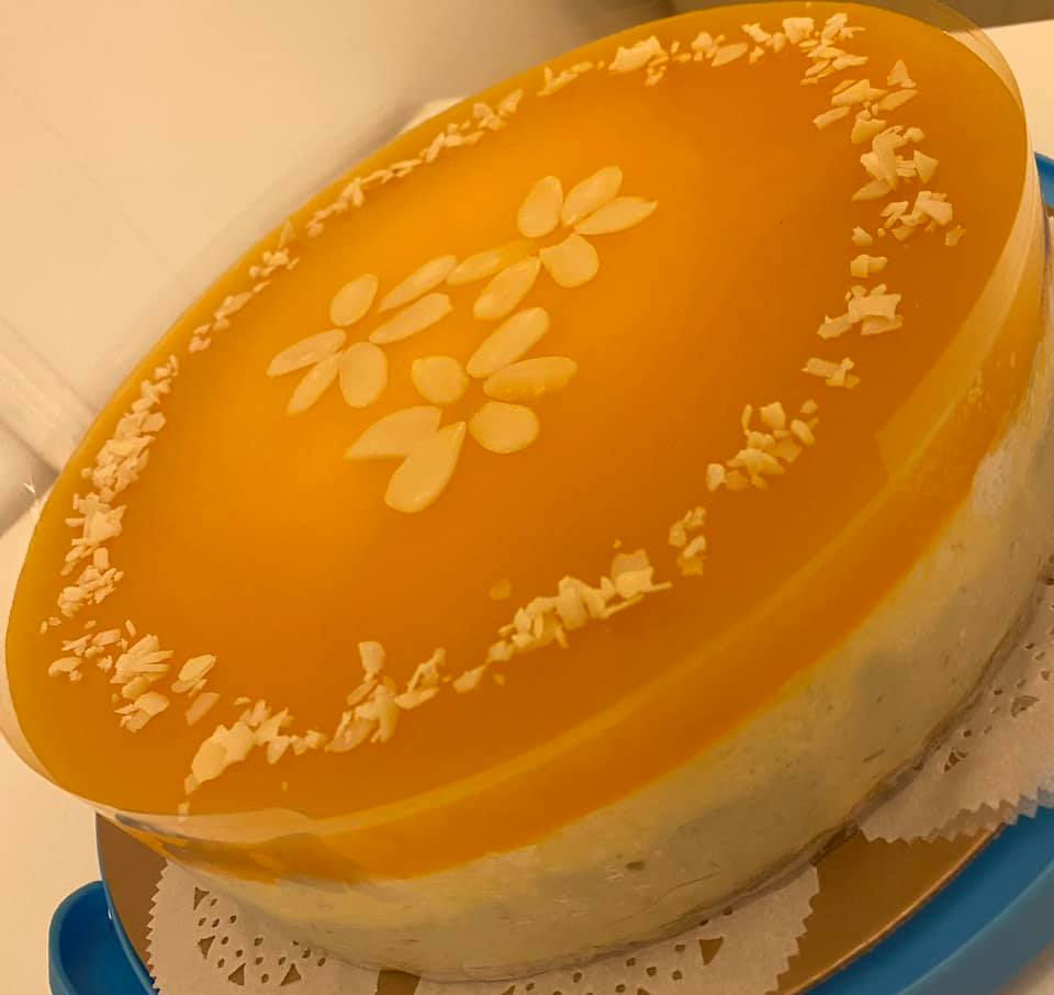 縮圖：💕❤️😋~ 芒果奶油乳酪慕絲凍餅🥭🎂      Mango Panna Cotta Cheese Cake