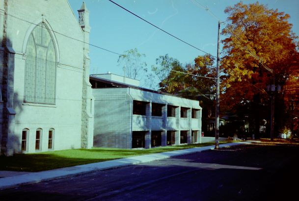 Colour photograph of the expanded Georgetown branch