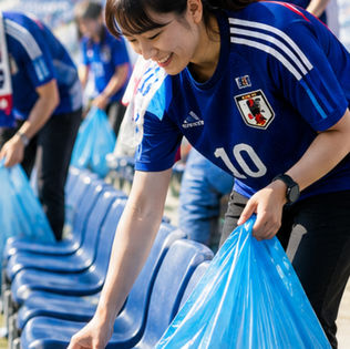 Japanese football supporters have set a powerful precedent: pride in one’s nation is not only shown through chants and flags, but through actions that leave a positive, lasting impact.