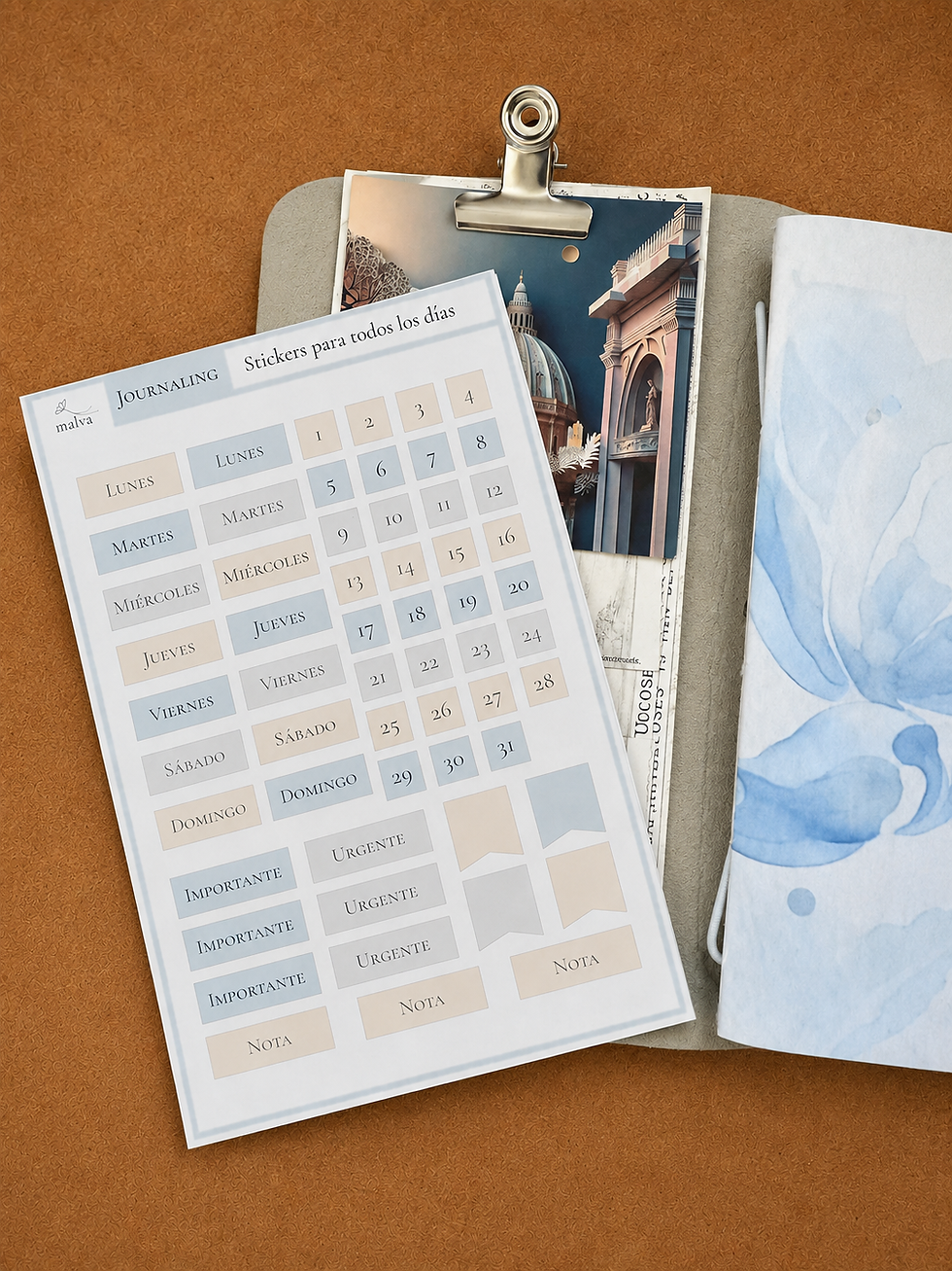 Miniatura: Set de stickers para todos los días