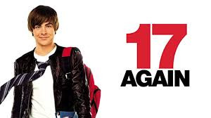 film poster for 17 again with Zac Efron