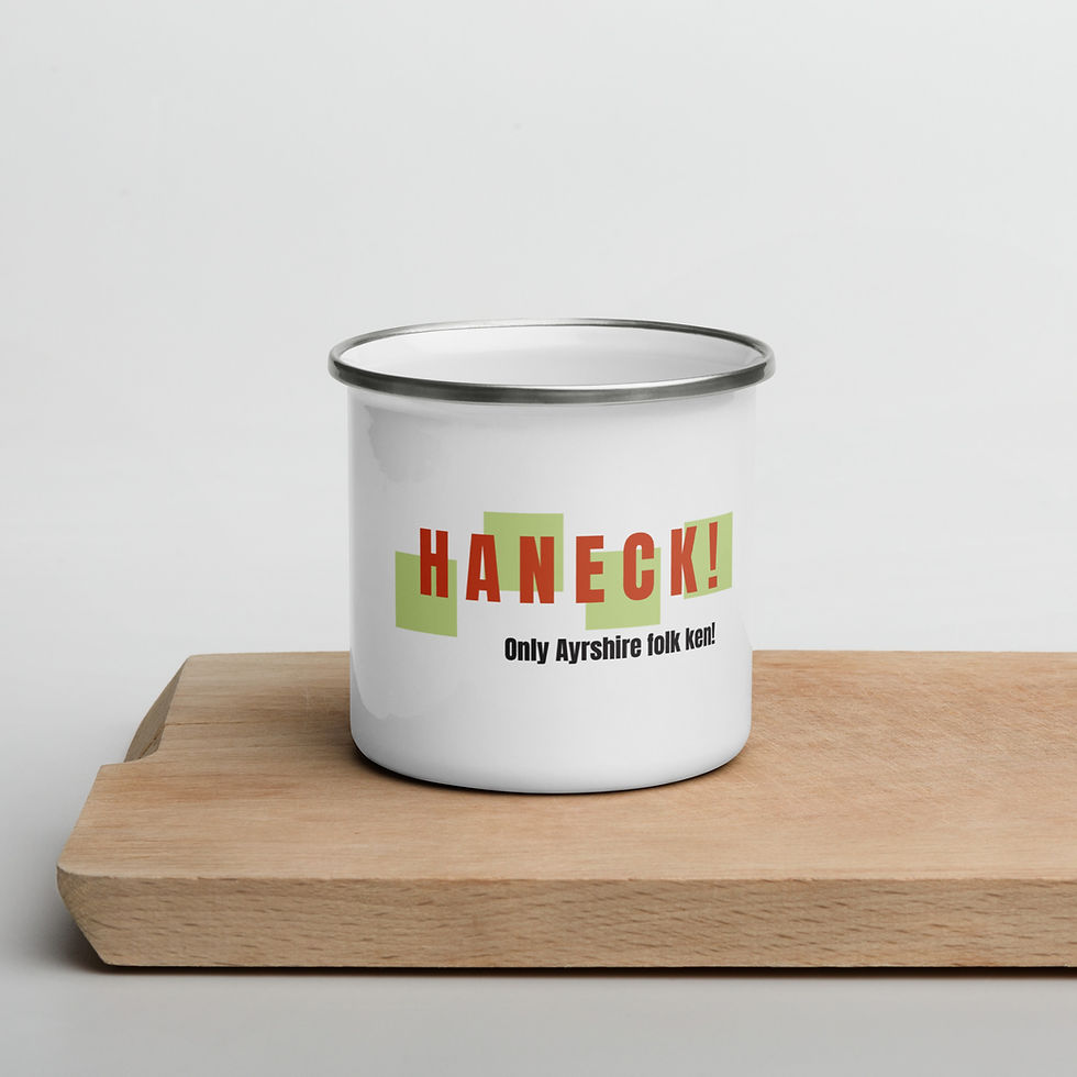 HANECK! Enamel Mug