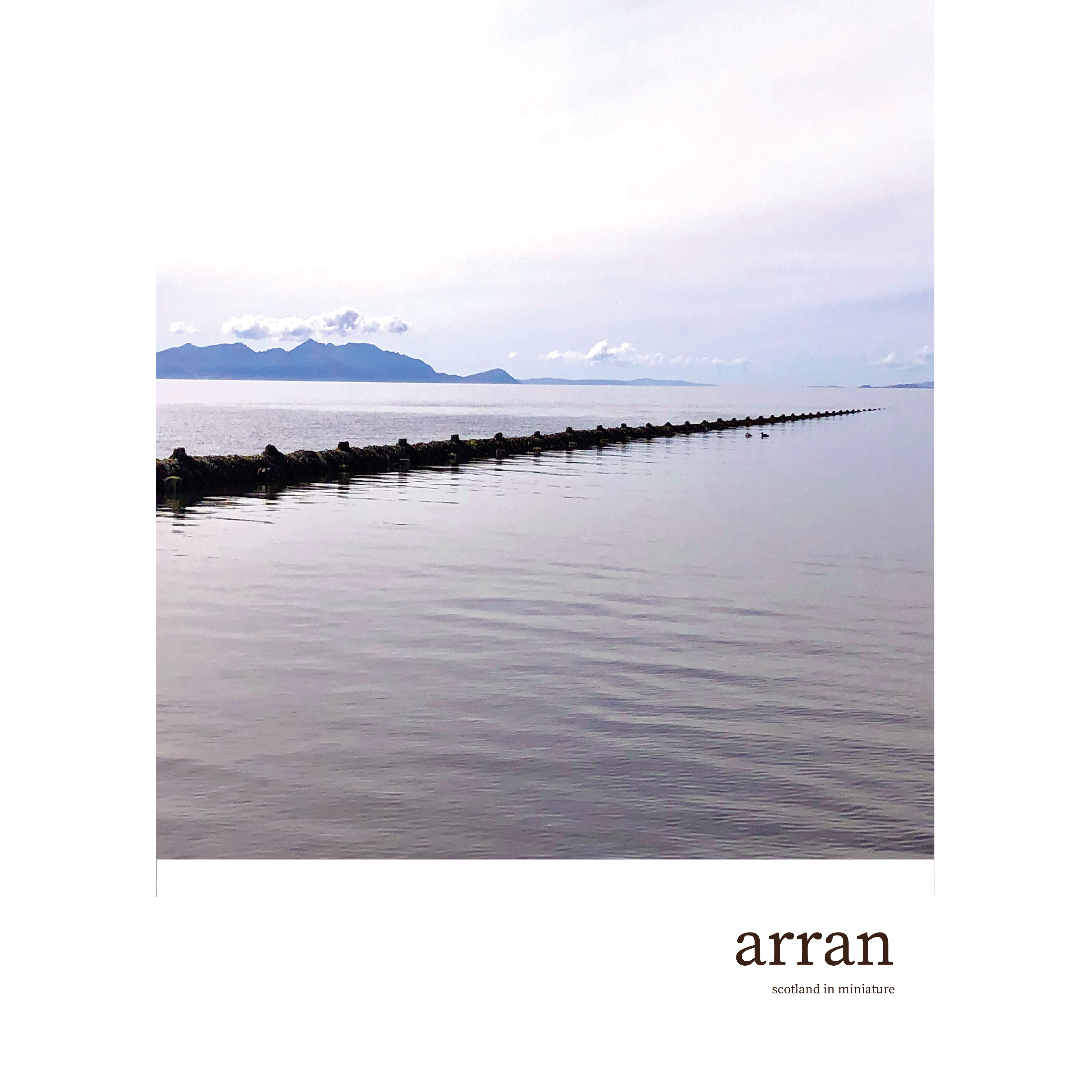 Arran - Scotland In Miniature A3 Giclée Design Print