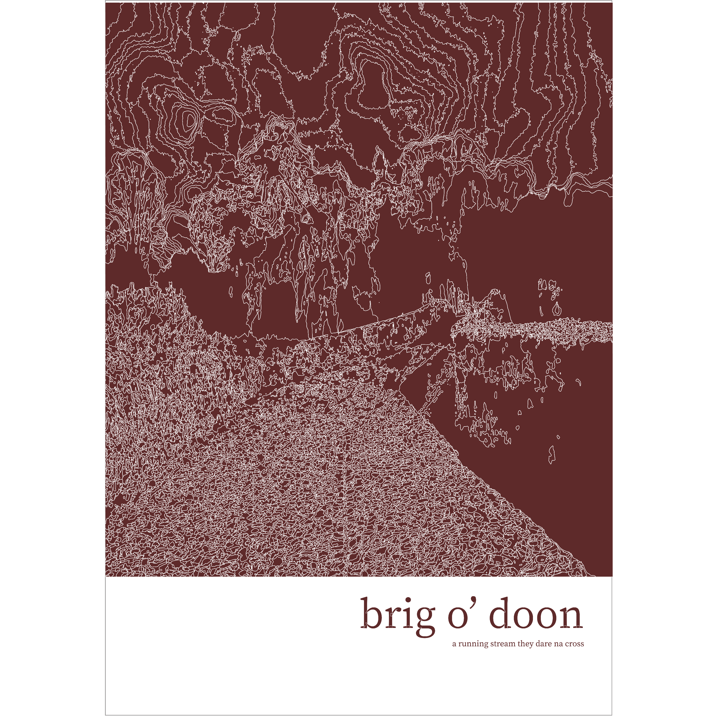 Brig o' Doon A3 Giclée Design Print