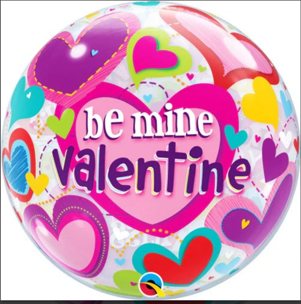 Thumbnail: Valentines Balloon Bouquet X3