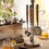 Thumbnail: Wood and Metal Flatware Caddy